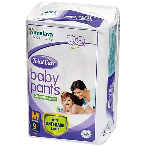 Himalaya Total Care Baby Pants (M) 9's