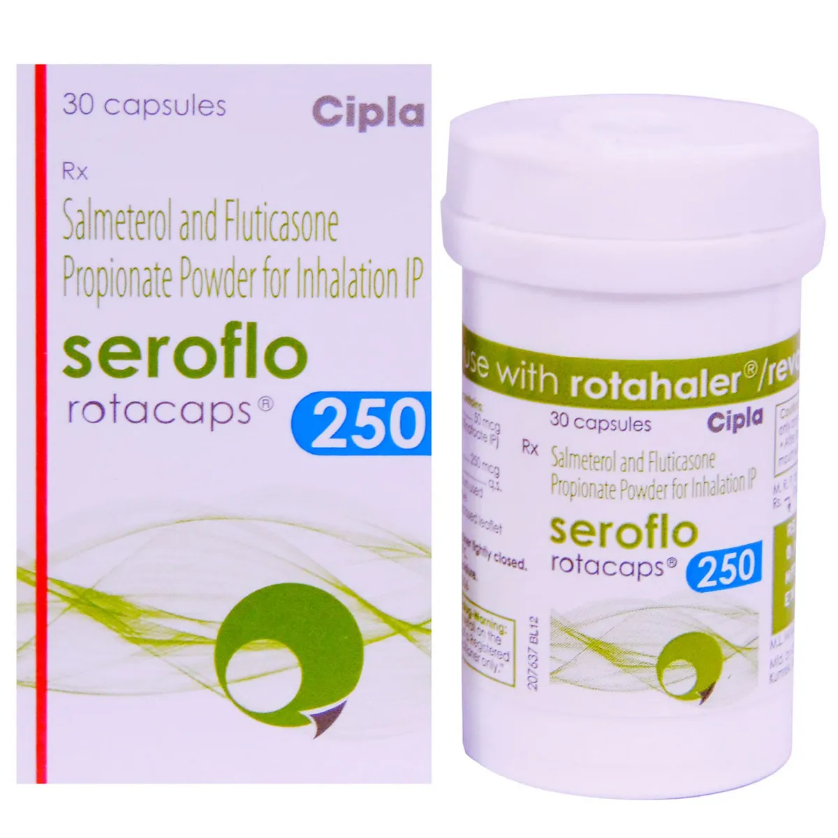 Seroflo 250 Rotacap 30'S