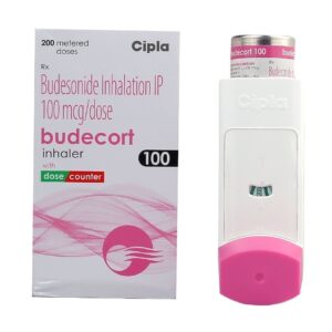 Budecort 100 with Dose Counter Inhaler 200Md