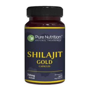 Pure Nutrition Shilajit Gold 700 mg Veg Capsule 30's