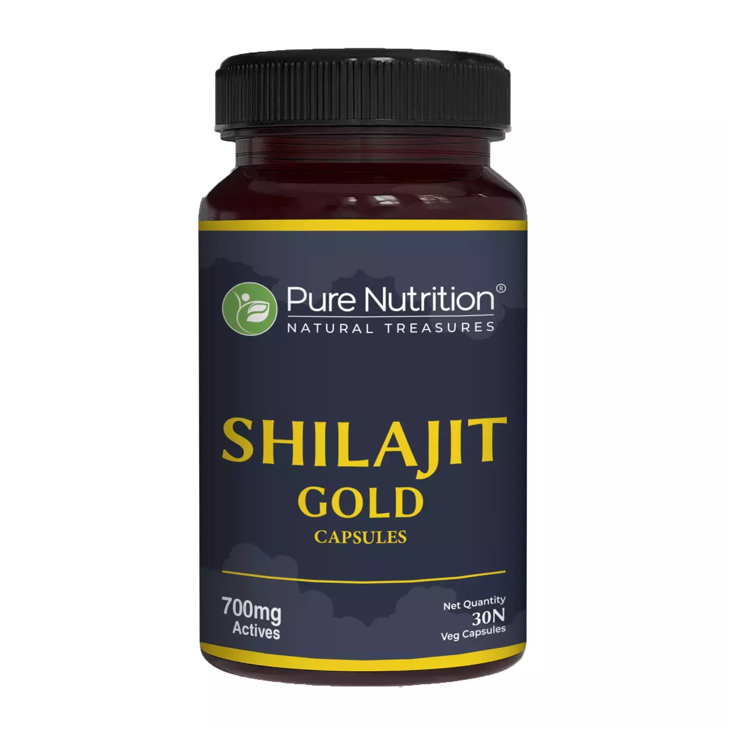 Pure Nutrition Shilajit Gold 700 mg Veg Capsule 30's